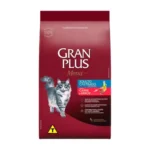 Ração Gran Plus Menu Gato Castrado Carne e Arroz 10,1Kg