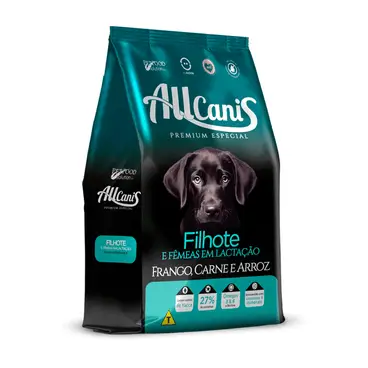 Racao-Allcanis-Caes-Filhotes-e-Lactantes-Frango-Carne-e-Arroz