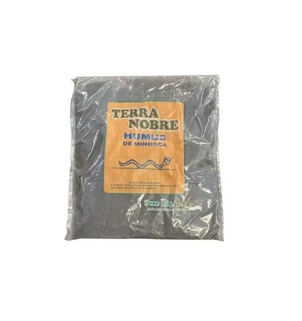 Humus De Minhocas Terra Nobre 1Kg
