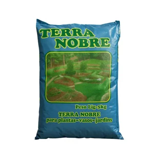 Terra Vegetal Adubada Terra Nobre 5Kg