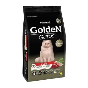 Ração Golden Fórmula Gatos Adultos Carne 10,1Kg